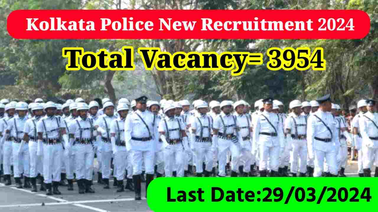 Kolkata Police Constable Recruitment 2024KP Constable Form Fillup 2024?