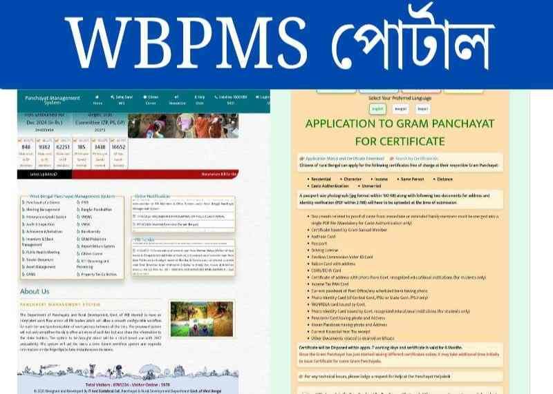 WBPMS Official Website Home Page