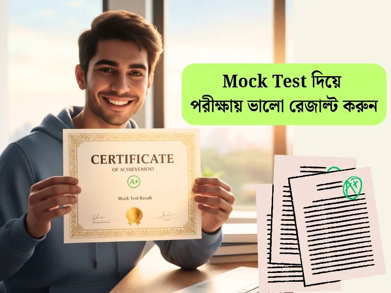 Mock test benefits in Bengali for all competitive exams